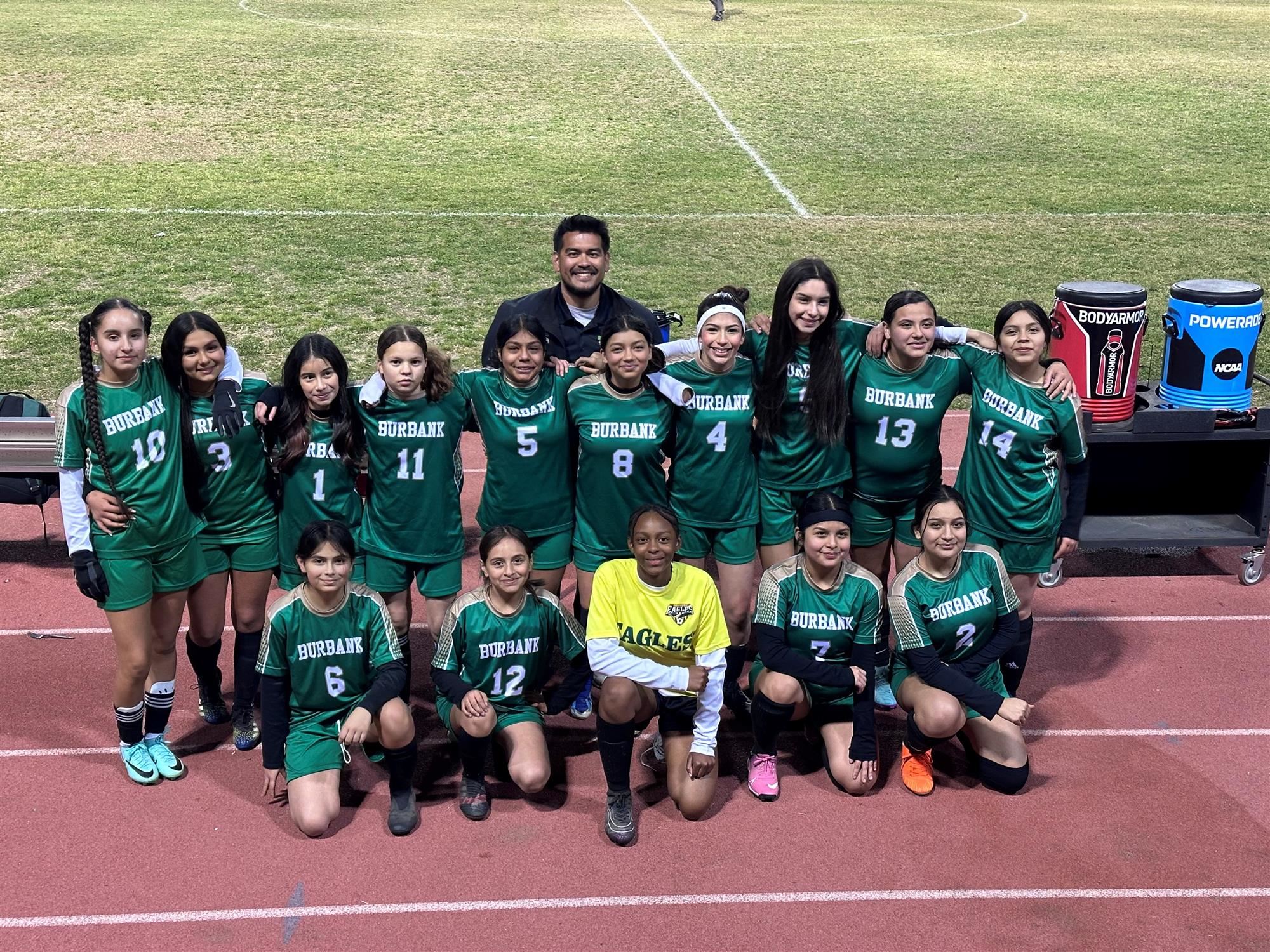 Soccer Girls Team